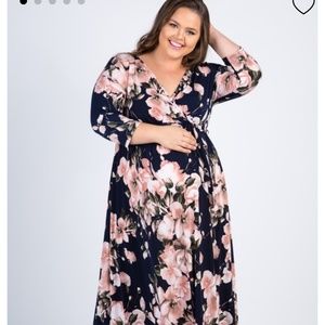 SOLD- Pinkblush plus size maternity dress 2x